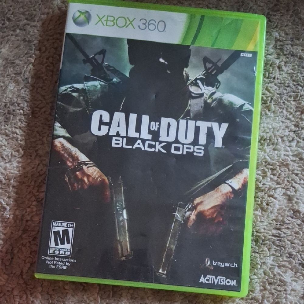 Call of Duty Black Ops for Xbox 360 - Green Case